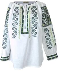 Rody s Forever DEC hagyományos női blúz, fehér/zöld, 3XL-es méret (R745V3XL)