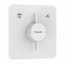 Hansgrohe DuoTurn Q falsík alatti csaptelep, 2 funkciós, matt fehér (HG-75414700)