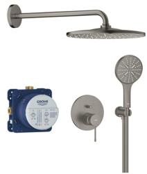 GROHE Essence falsík alatti zuhanyrendszer Mono 310 fejzuhannyal Brushed Hard Graphite (GR-25287AL0)