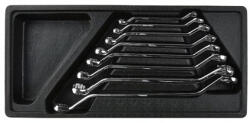 GEKO Hajlított, kétoldalas csillagkulcs készlet 6-22 mm, fiókbetétes kivitel (8 db) (G10832L)