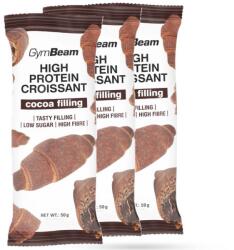 GymBeam - FEHÉRJÉS CROISSANT KAKAÓS TÖLTELÉKKEL - 3 x 50 G