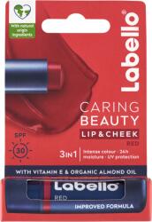 Labello Caring Beauty Red színezett ajakápoló és pirosító FF30