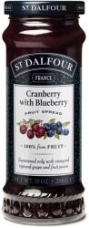 St. Dalfour vörösáfonya & kékáfonya lekvár 284 g