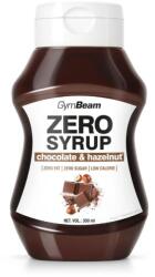 GymBeam - Zero Csokoládé és Mogyoró Szirup - 350 Ml