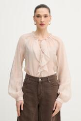 GUESS bluză cu volane pentru femei MAELYS PPY2-BDD0BN_80X (W6GH28.W1844)