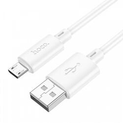 hoco. USB-A - microUSB kábel Hoco X88, 18W, 2.4A, 1m, fehér