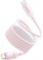 Baseus USB-C - USB-C kábel Baseus PicoGo, 240W, 1m, Rózsaszín P10376800411-00