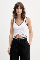 Karl Lagerfeld Jeans crop top pentru femei PPY2-TSD1LJ_00X (B2W17051)