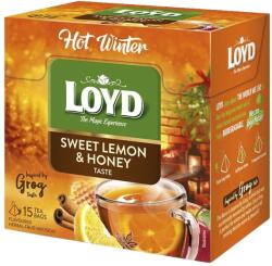 LOYD Gyümölcstea LOYD Hot-winter citrom-méz 15x3 g - vectraline