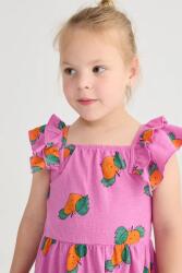 Bobo Choses Детска памучна рокля Bobo Choses Tangerine (126AC101)