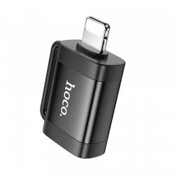 hoco. Lightning - USB-A OTG adapter Hoco UA31A, fekete