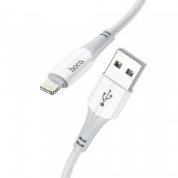 hoco. USB-A - Lightning kábel Hoco X70, 18W, 2.4A, 1m, fehér