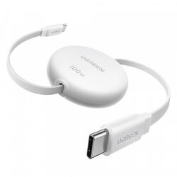 UGREEN USB-C - USB-C kábel UGREEN L531, 100W, 5A, 1m, fehér