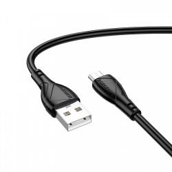 BOROFONE USB-A - microUSB kábel Borofone BX121 Energy, 18W, 2.4A, 1m, fekete