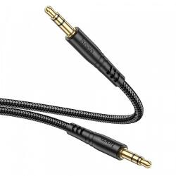 hoco. 3, 5 mm-ről 3, 5 mm-re jack audiokábel Hoco UPA24, 1 m, fekete