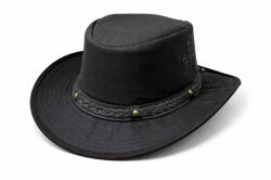 WARAGOD Olvin viaszolt sapka vízálló bevonattal és UPF 50+ védelemmel, fekete