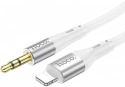 hoco. Lightning - 3, 5 mm-es audiokábel Hoco UPA22, 1 m, fehér