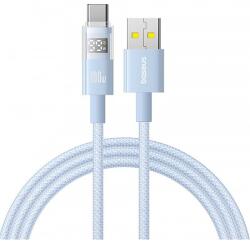 Baseus USB-A - USB-C kábel Baseus Display 2, 100W, 5A, 1m, kék P10382701311-00