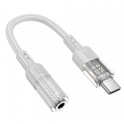 hoco. USB-C - 3, 5 mm-es audio adapter Hoco LS37, szürke