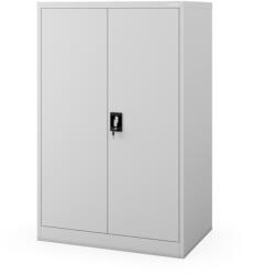 JAN NOWAK KEVIN D600 fém iratszekrény 900x1400x600, szürke