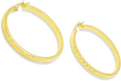 ÉkszerM Arany Karika Fülbevaló AU 97032