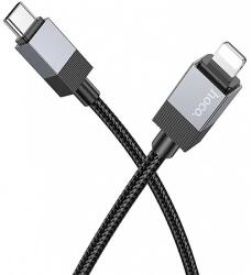 Hoco USB-C - Lightning kábel Hoco X110, 27W, 1m, fekete