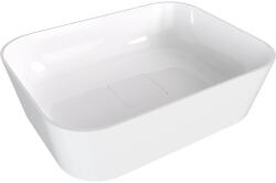 SAPHO POLYSAN BANERA SQUARE öntöttmárvány mosdó, 50x36cm (14596) (14596)