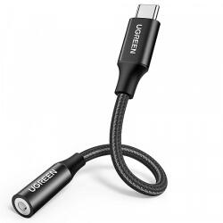UGREEN USB-C - 3, 5 mm-es audio adapter UGREEN AV142, fekete