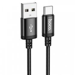 hoco. USB-A - USB-C kábel Hoco X91, 18W, 3A, 3m, fekete