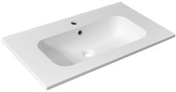SAPHO SIDRA öntöttmárvány mosdó, 81x46, 3cm (SD081) (SD081)