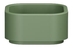 SAPHO KERASAN HAKO pultra helyezhető kerámiamosdó, 30x30cm, matt zöld (554311) (554311) - szaniteresklimacenter