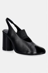 MM6 Maison Margiela tocuri cu călcâiul deschis pentru femei, din piele PPY2-OBD2JZ_99X (S59WP0213.P3628.T8013)