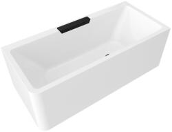 SAPHO POLYSAN CASCATA R MONOLITH kád, 180x80x60cm, fekete kaszkád kifolyóval (73836MR. 102) (73836MR.102)