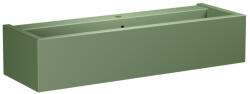 SAPHO KERASAN KANAAL kerámiamosdó, 120x40cm, matt zöld (574211) (574211)