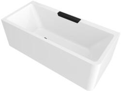 SAPHO POLYSAN CASCATA L MONOLITH kád, 180x80x60cm, fekete kaszkád kifolyóval (73836ML. 102) (73836ML.102)