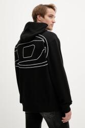 Diesel pamut melegítőfelső S-MACS-HOOD-MEGOVAL-D - fekete XXL