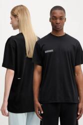 PANGAIA pamut póló 3 db - fekete XS