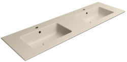 SAPHO GSI PURA SLIM dupla kerámiamosdó, 142x46cm, matt kréta (8889108) (8889108)