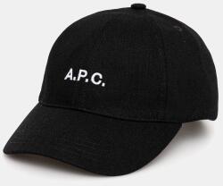 APC A. P. C. baseball sapka casquette charlie - fekete 56