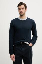 Pepe Jeans vászonkeverék pulóver LAYNE - sötétkék S