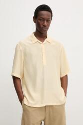 Barena Venezia selyem póló Camicia Mola - sárga 50