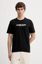 Calvin Klein pamut póló - fekete M - answear - 15 990 Ft
