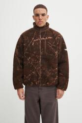 No Problemo gyapjú pulóver Zip Through Fleece - barna M