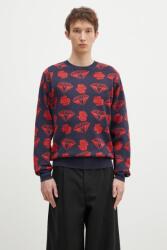 Billionaire Boys Club gyapjúkeverék pulóver Diamonds & Dollars Knitted Jumper - sötétkék XL