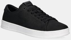 Calvin Klein bőr sportcipő LOW TOP LACE UP NU - fekete Férfi 40