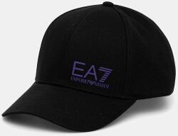 EA7 Emporio Armani pamut baseball sapka - fekete M - answear - 18 990 Ft
