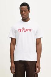 MSGM pamut póló - fehér S - answear - 30 990 Ft
