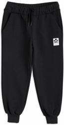 Mini Rodini gyerek pamut melegítőnadrág - fekete 92-98