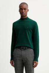 Calvin Klein gyapjú pulóver - zöld S