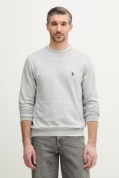U. S. Polo Assn U. S. Polo Assn. férfi melegítőfelső pamuttal DHM LB CREW - szürke XL